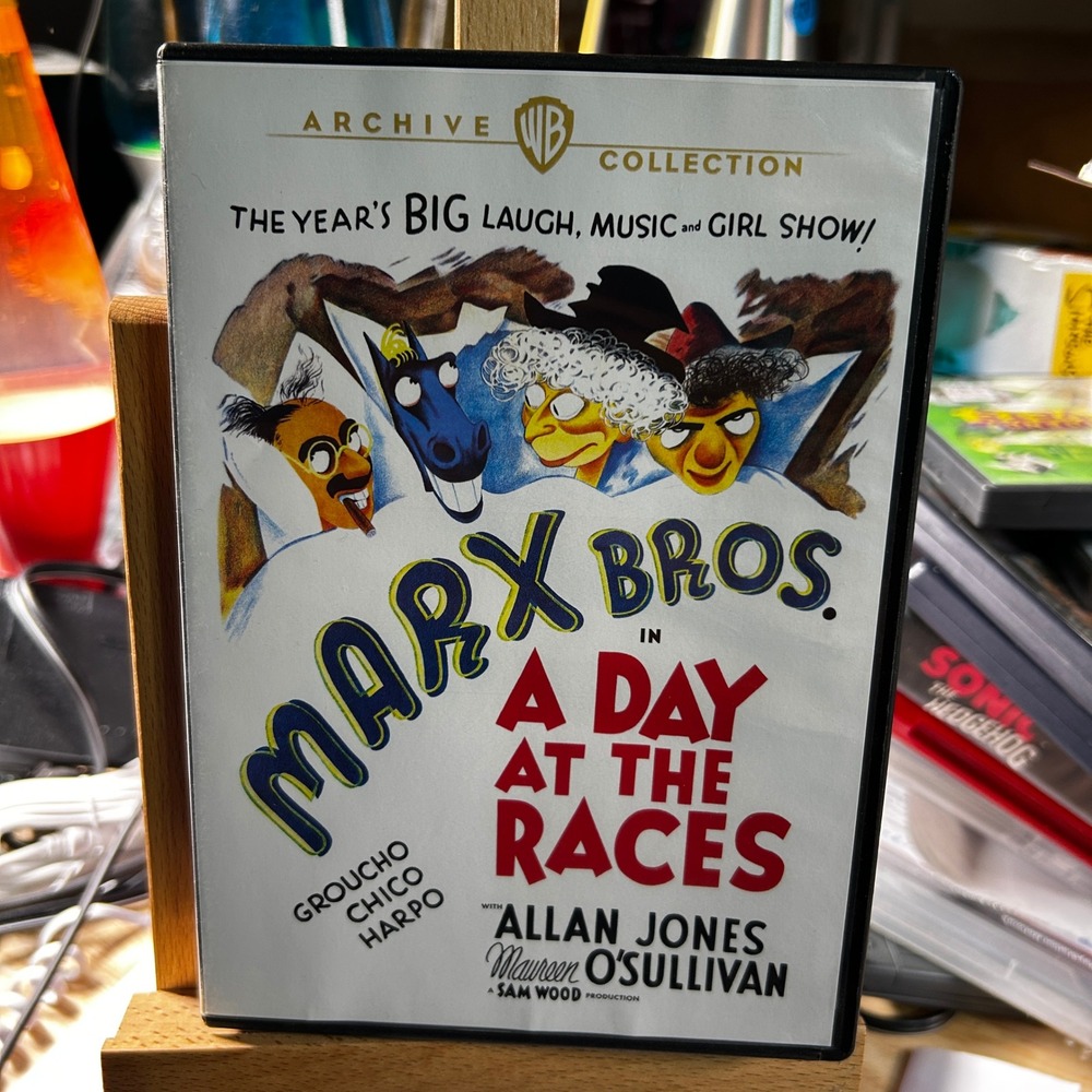 Marx Bros A Day at the Races DVD Warner Archive Collection Groucho Chico Harpo